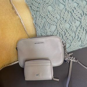 Michael Kors purse and matching wallet